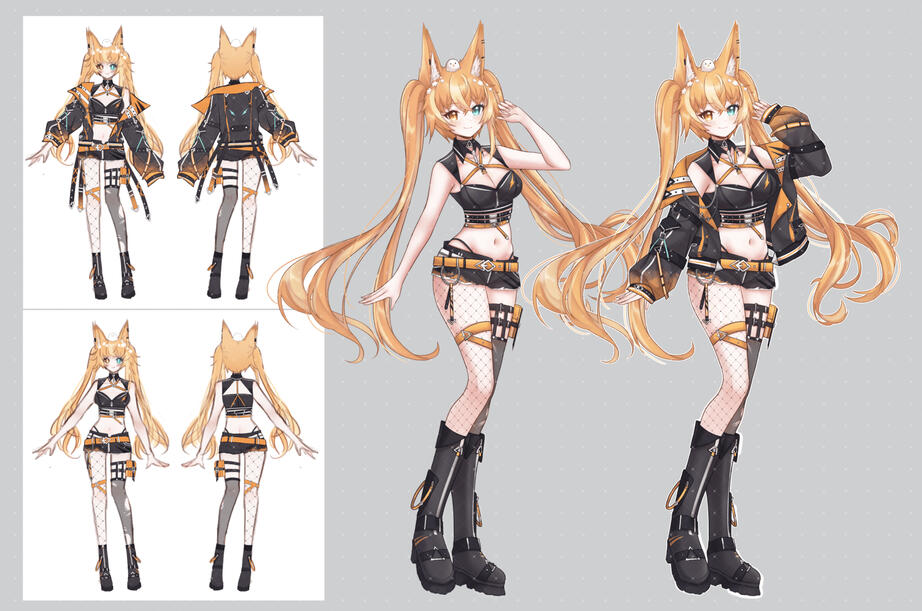 Live 2D model